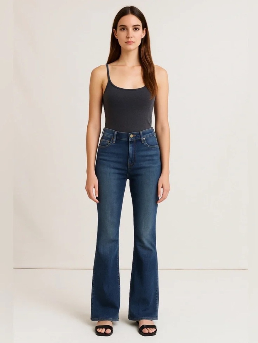 Habitual Casey Bootcut High Rise Dark Blue Flare Jeans